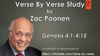 7. Genesis 4:1 to 4:15 - Zac Poonen - Verse By Verse Study (1 hour)