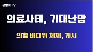 의료사태, 기대난망  / 박형욱 의협비대위 체제 / "의대생, 전공의 의견 적극 반영" / 기본이 불변인데, 누가 되든 무슨 뾰족한 수가 있겠나 [공병호TV]