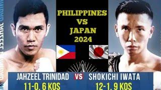 DEC 28 2024: Jahzeel Trinidad (PHILIPPINES) vs Shokichi Iwata (JAPAN) Fight Highlights 2024 - WASAK!