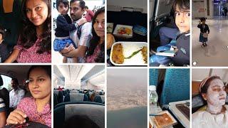 India to UK | Travelling alone with toddler|ನಮ್ಮ Flight ಜರ್ನಿ from India to London |Hi5Kannadavlogs