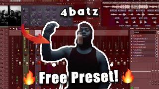 HOW TO SOUND LIKE 4BATZ (FREE PRESET)