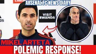 OH MY! ARTETA CAUSES CONTROVERSY WITH STRONG RESPONSE! [ARSENAL FC NEWS DIARY]