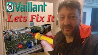 Vaillant boiler repair faulty main circuit board