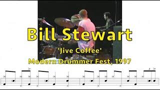 Bill Stewart Jive Coffee MD Fest 97 (drum transcription)