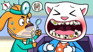 Going To The Dentist  | Talking Tom & Friends In Toca Life World | Tommy Toca