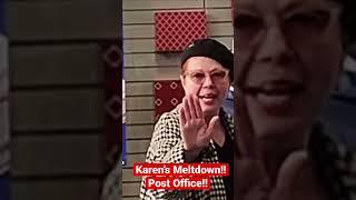 Karen Freak Out!! Post Office Pittsburgh, PA!! #news #bethechange #police #usps #badpublicservice