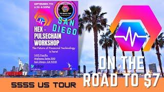 SAN DIEGO WORKSHOP| 5555 US TOUR | HEX / PULSECHAIN | @Kryptosparbuch  | FREEDOMTV.info