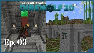 Direwolf20 1.21 - Ep03 - Mob Farm, Railcraft and Gas Generators