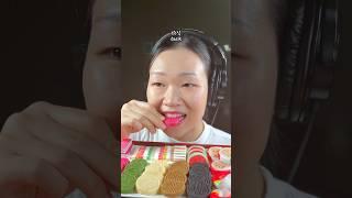 다식, 옛날제리, 옥춘 먹방 25초 요약