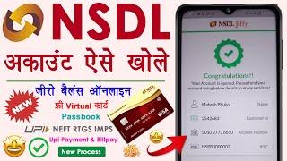 nsdl payment bank account opening online without video kyc | nsdl payment bank account opening