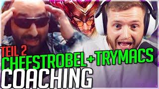 JETZT STOMPT TRYMACS SEINE LANE?!! CHEFSTROBEL UND TRYMACS IM COACHING [Teil 2]