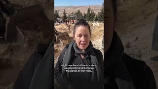 Officials exhume bodies, as Syrian families seek closure | VOA News #shorts