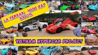 สร้าง La Ferrari 1000 Day 1000%  HypercarProject #Homemade #hypercar #replica #supercars