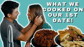 Natasha and I make Monkey Bread & A Steak Sandwich | Cooking With Bradley