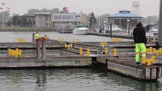 POCOMAR moving Port Colborne city docks