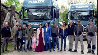 PLANZER TRUCKS für Alyssi & Pädu - Schloss Laupen 7 MAI 2021