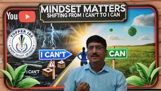  Mindset Matters: "I Can" vs. "I Can't" ️