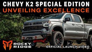 OFFICIAL LAUNCH!! Our most custom truck to date! The Rocky Ridge K2 Special Edition Chevy Silverado