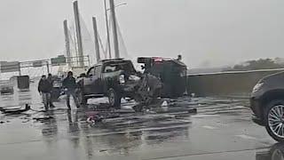 1 killed, several hurt in crash on Kosciuszko Bridge