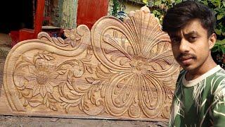 Full Tutorial Design Video | Ajmat Mansuri | Wood Carving Work