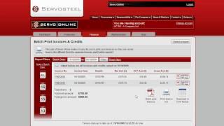 SERVO ONLINE HOW TO: Finance