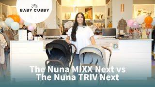 Nuna MIXX Next vs Nuna TRIV Next