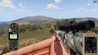 ArmA3 - ACE3 - Long range sniping with advanced ballistics + preperation