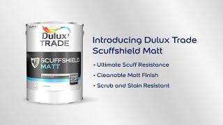 NEW Dulux Trade Scuffshield Matt