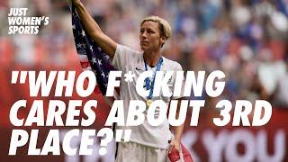 Abby Wambach's career journey is insane | Just Women's Sports Podcast