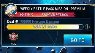 Farming this weeks Premium BP Mission - 20k Piercing in 1 Onslaught