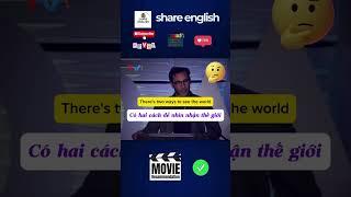 Shadowing practice - 1 phút nghe tiếng anh mỗi ngày qua các thành ngữ, đoạn phim  #sharespace