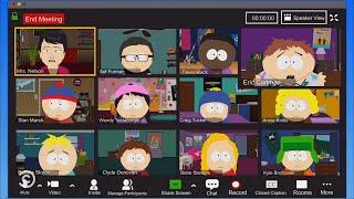 South Park Cartman Zoom Call