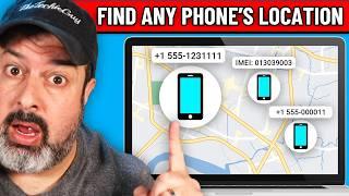 Can you track ANY phone with just a phone number or IMEI?