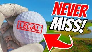 Callaway Made A Golf Ball That ONLY GOES STRAIGHT?! - 2030 READY?!