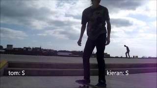 game of SK8: tom v kieran