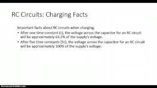 RC Circuits