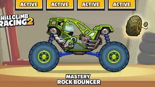 Hill Climb Racing 2 - New Mastery ROCK BOUNCER  Unlocked and Fully Upgraded GamePlay