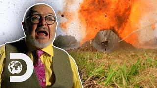 Blowing-Up An Anderson Shelter For A Video Game About The Blitz! | Combat Dealers