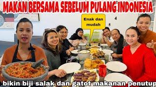 MAKAN BERSAMA KELUARGAKU BARCELONA SEBELUM PULANG KE INDONESIA!MASAK OLEH2 DARI BLITAR