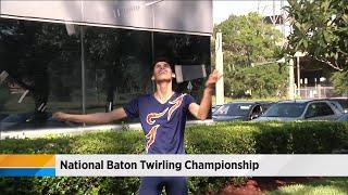 Baton twirling national championship are in Jacksonville