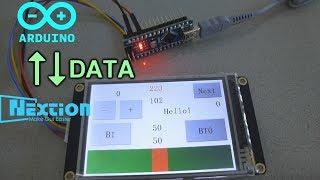 Nextion+Arduino Tutorial #2 Sending Data To Arduino