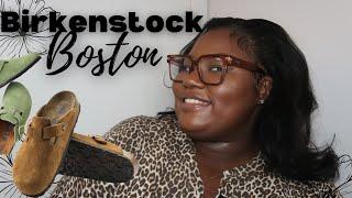 Birkenstock Boston Review (New Comfort Sole)