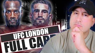 UFC London: Edwards vs. Brady FULL CARD Predictions and Bets