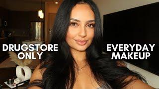 DRUGSTORE ONLY EVERYDAY MAKEUP | Natural, Youthful, Easy Everyday Makeup