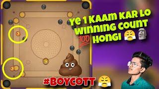 Carrom Pool winning count problem solve  | Carrom pool Auto Play  | boycott hacker 