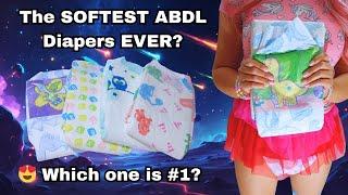 The WORLD'S Softest ABDL Diaper!  Unveiling the Ultimate Comfort for Diaper Lovers!