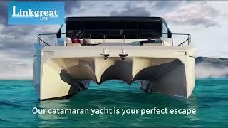 Experience Luxury on the Water,Our catamaran yacht is your perfect escape.