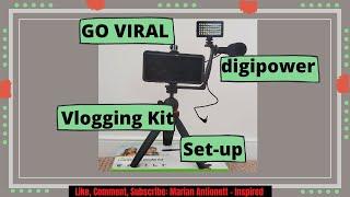 GO VIRAL DIGIPOWER ESSENTIAL VLOGGING KIT