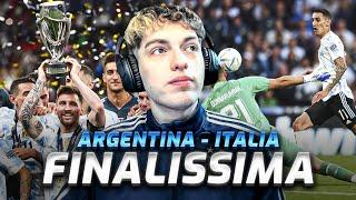 DAVOO XENEIZE REACCIONA AL MEJOR PARTIDO DE LA SCALONETA - ARGENTINA 3 ITALIA 0 (2022) - FINALISSIMA