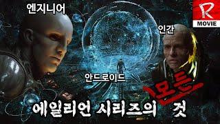 에일리언 시리즈의 모든 것 ( 에일리언 제작 비하인드 스토리 + 에일리언 시리즈 + 에일리언 프리퀄 시리즈 통합 해설편)